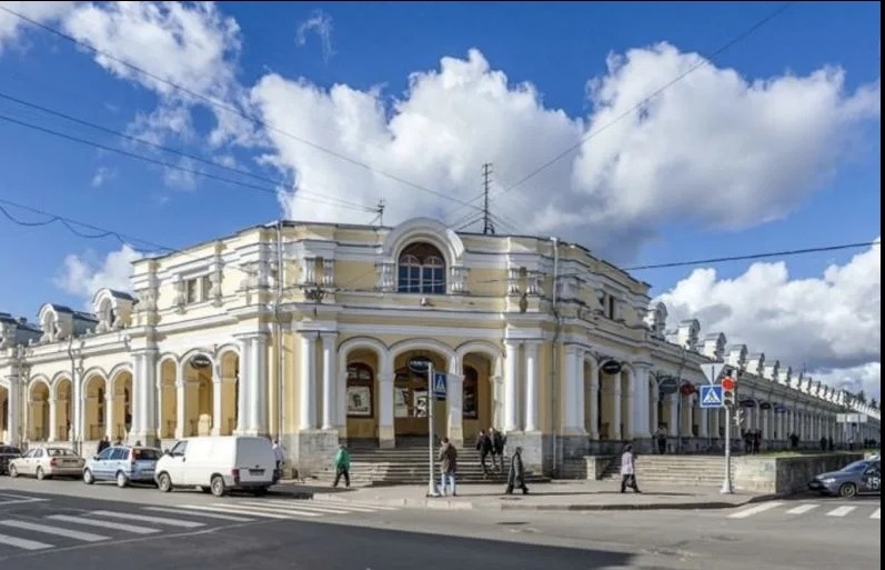   Гостиный Двор в г. Пушкин ( Современный вид). Фотография из открытых источников