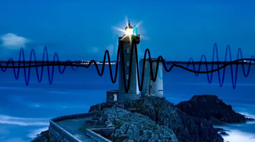 Волна проходит через стену