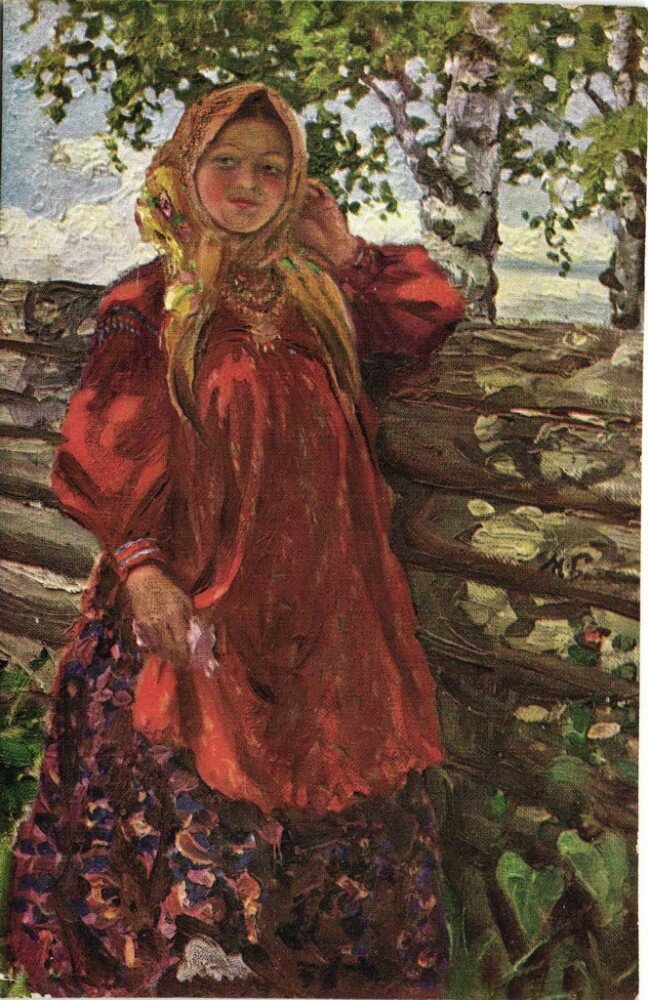 Михаил Боскин - "Крестьянская девушка"