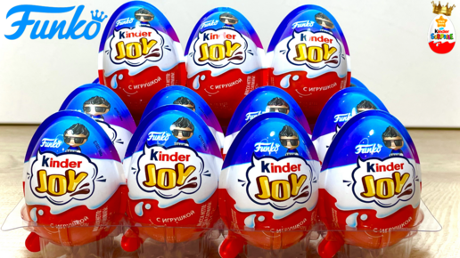 2022 Kinder JOY FUNKO Kinder Surprise unboxing