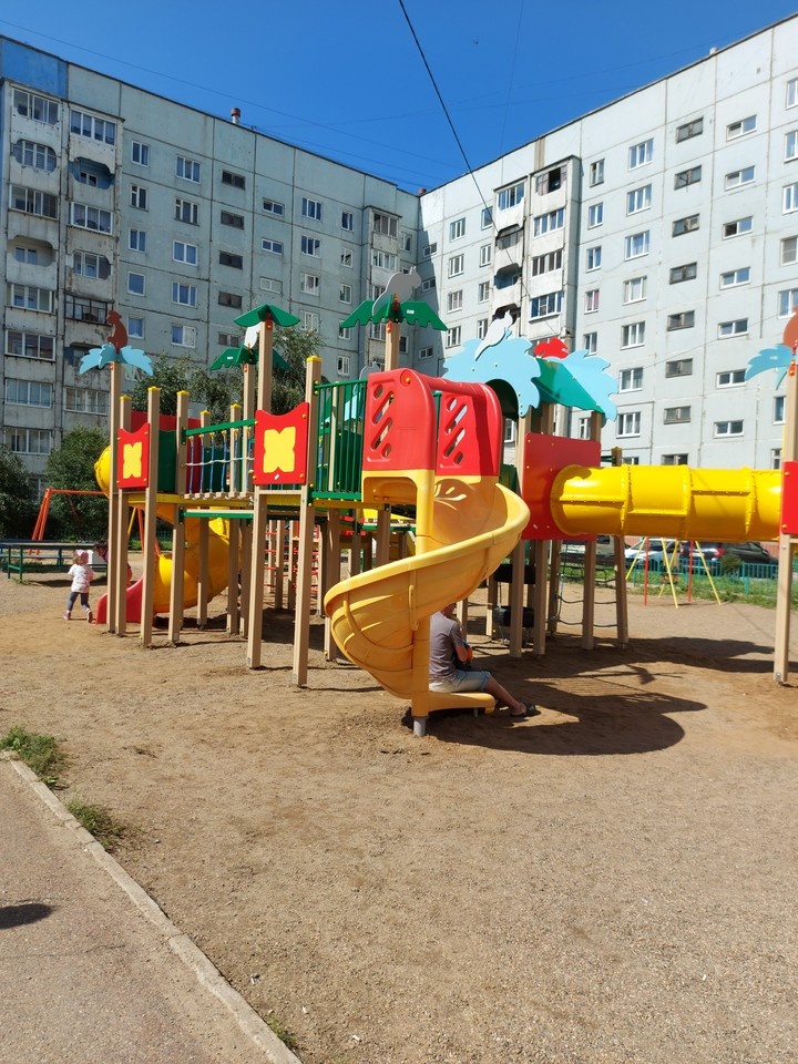     Детская площадка на ул. Розы Люксембург, 293. Фото: из архива депутата
