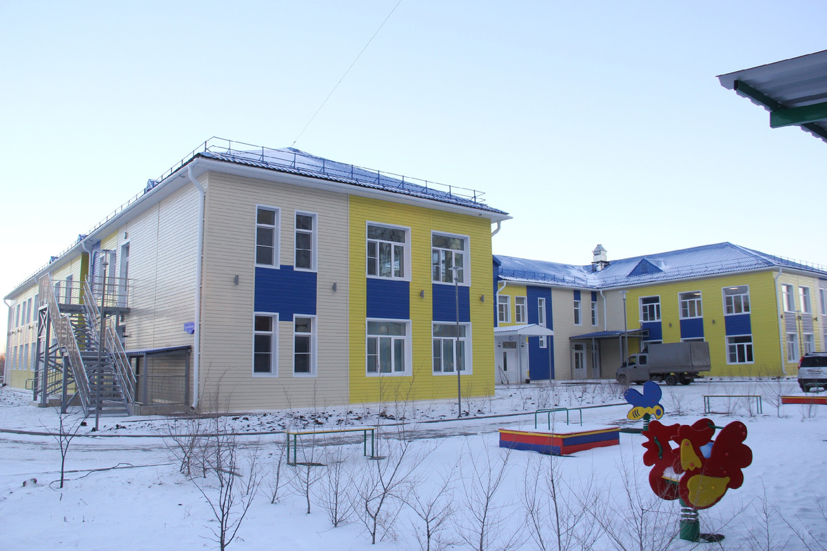 Детский сад в микрорайоне "Прибрежный"