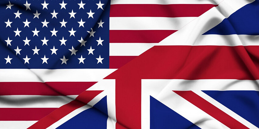 Примерно таким мог бы стать флаг англо-американской конфедерации