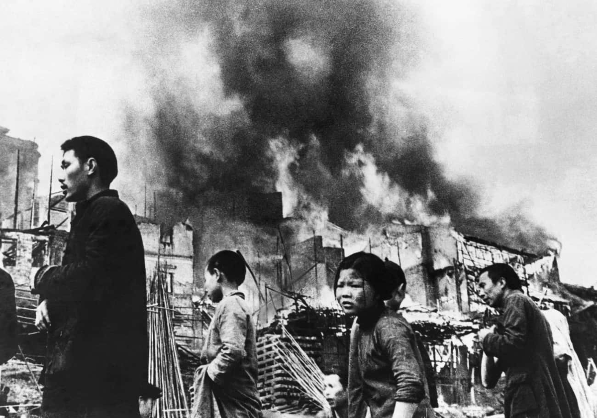Время нападения. Нападение Японии на Китай в 1937.