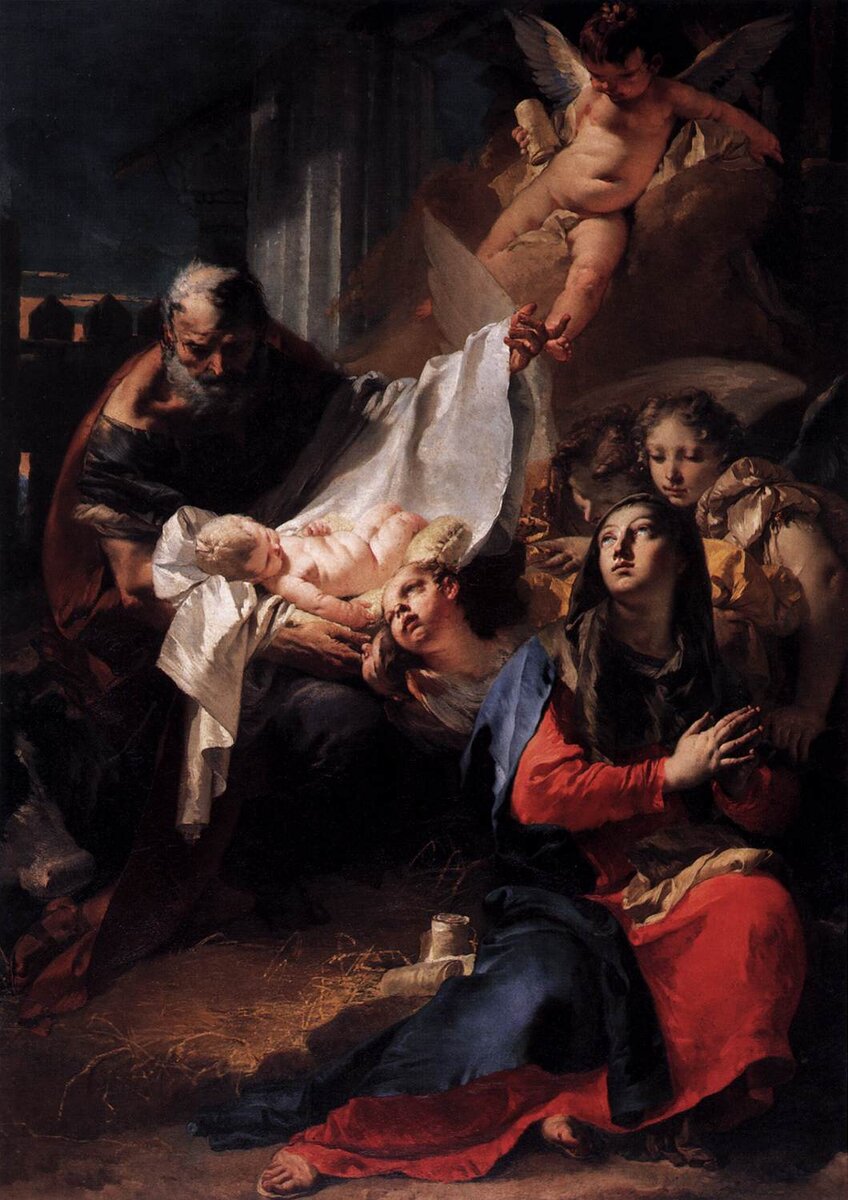 Рождество, Джованни Батиста Тьеполо (1732) Венеция, базилика Сан Марко