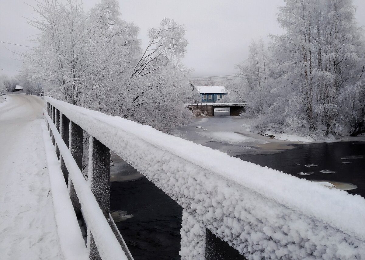 Тот самый мост, сорок лет спустя (Фото Т. Каньшиевой, Беломорск))