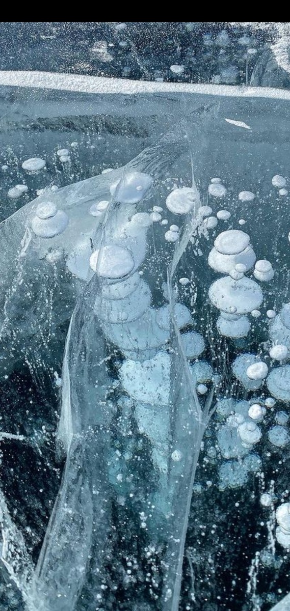 Озеро Байкал, пузырьки надежды 