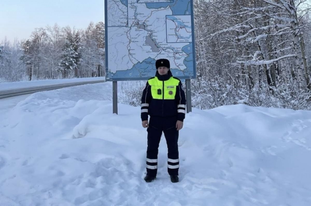    Станислав Черных, сотрудник Госавтоинспекцции, который по-киношному остановил автомобиль закладчиков.