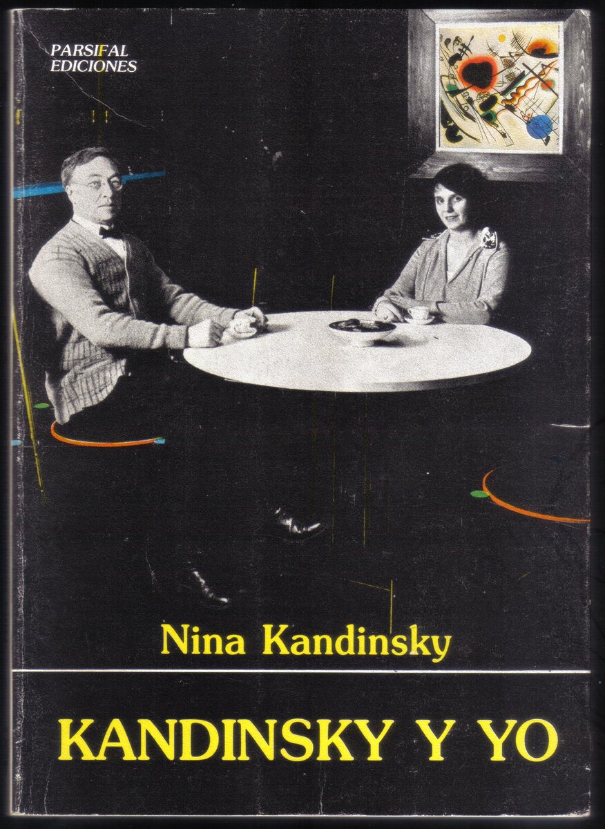 http://libreriaelextranjero.com/kandinsky-y-yo-de-nina-kandinsky/ фото обложки автобиографии, Нины Кандинской книги переведенной на испанский и многие другие языки. "Кандинский и Я"
