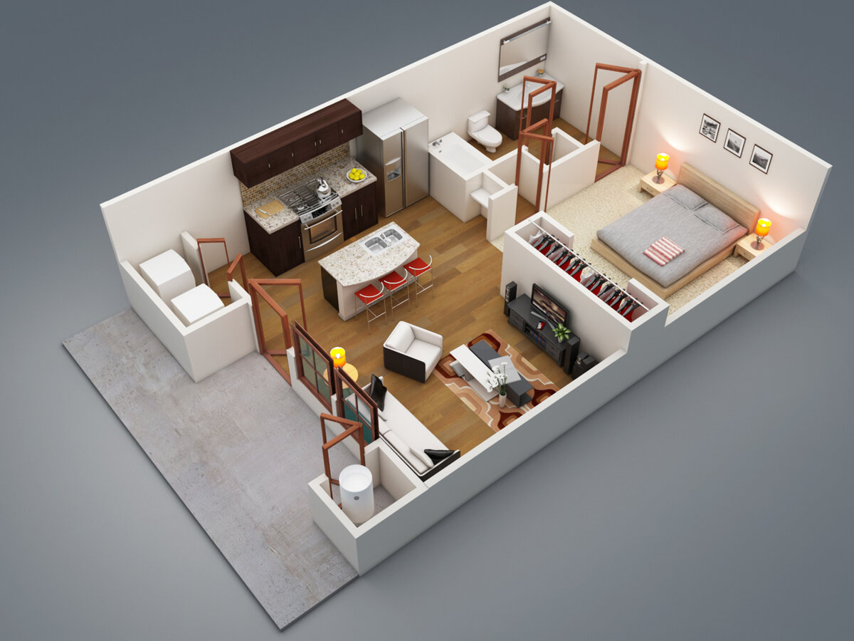 1bedroom apartment