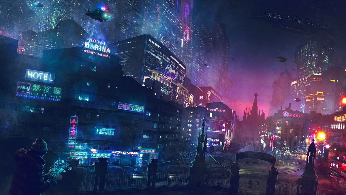 Фото взято с сайта: https://fonwall.ru/wallpaper/digital-art-science-fiction-city.html