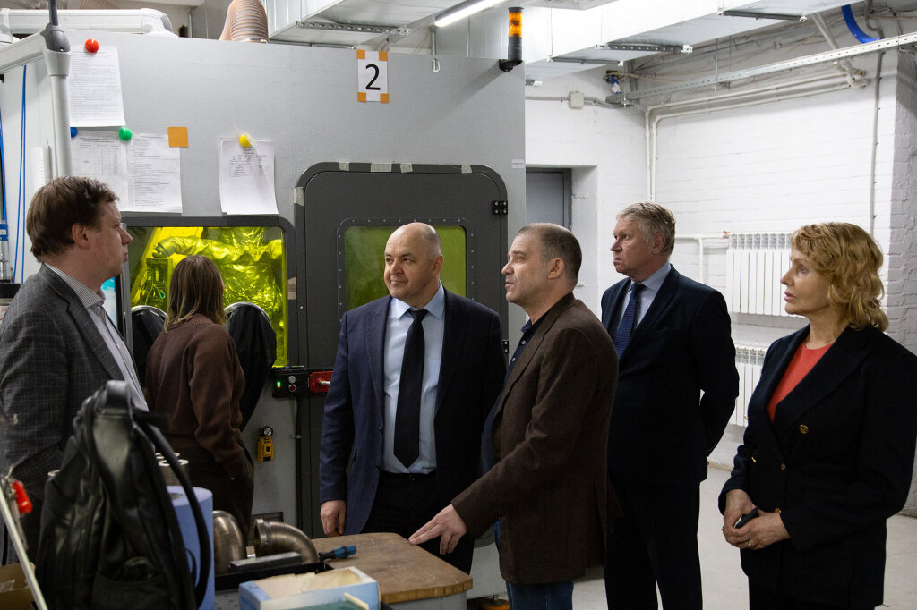 Делегация "Объединенной двигателестроительной корпорации" посетила СПбГМТУ / Фото: Пресс-служба СПбГМТУ  📷
