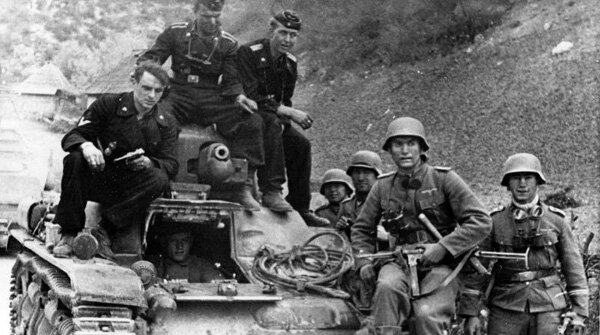 Солдаты вермахта в Югославии, 1941 год