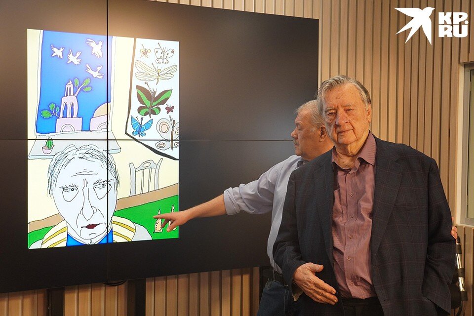     Политический обозреватель Александр Гамов и писатель Александр Проханов Александр ШПАКОВСКИЙ