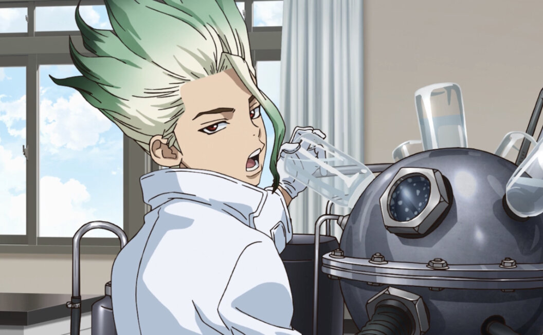 Сэнку Исигами  — один из главных героев. Необычайно умён, разбирается во многих областях науки, хотя часто затрудняется в применении изобретений на практике.