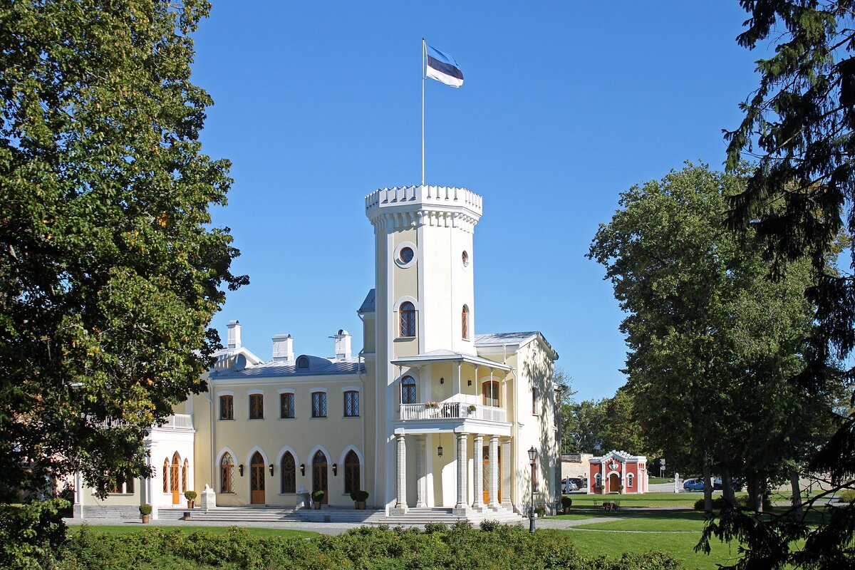 Замок Фалль, Эстония, 1832-1833. Фото: wikipedia.org