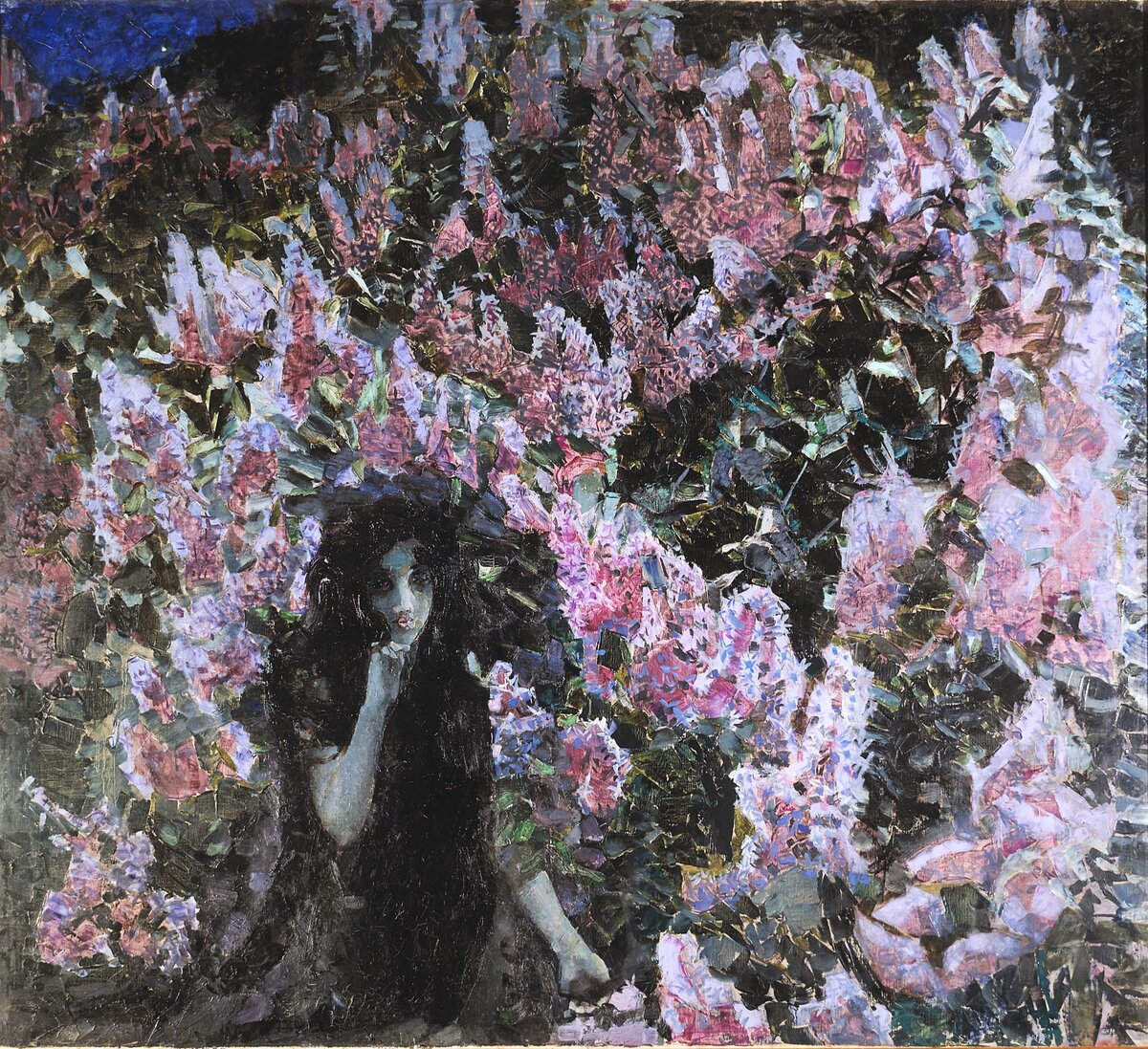 "Сирень", 1900 год. Врубель Михаил Александрович