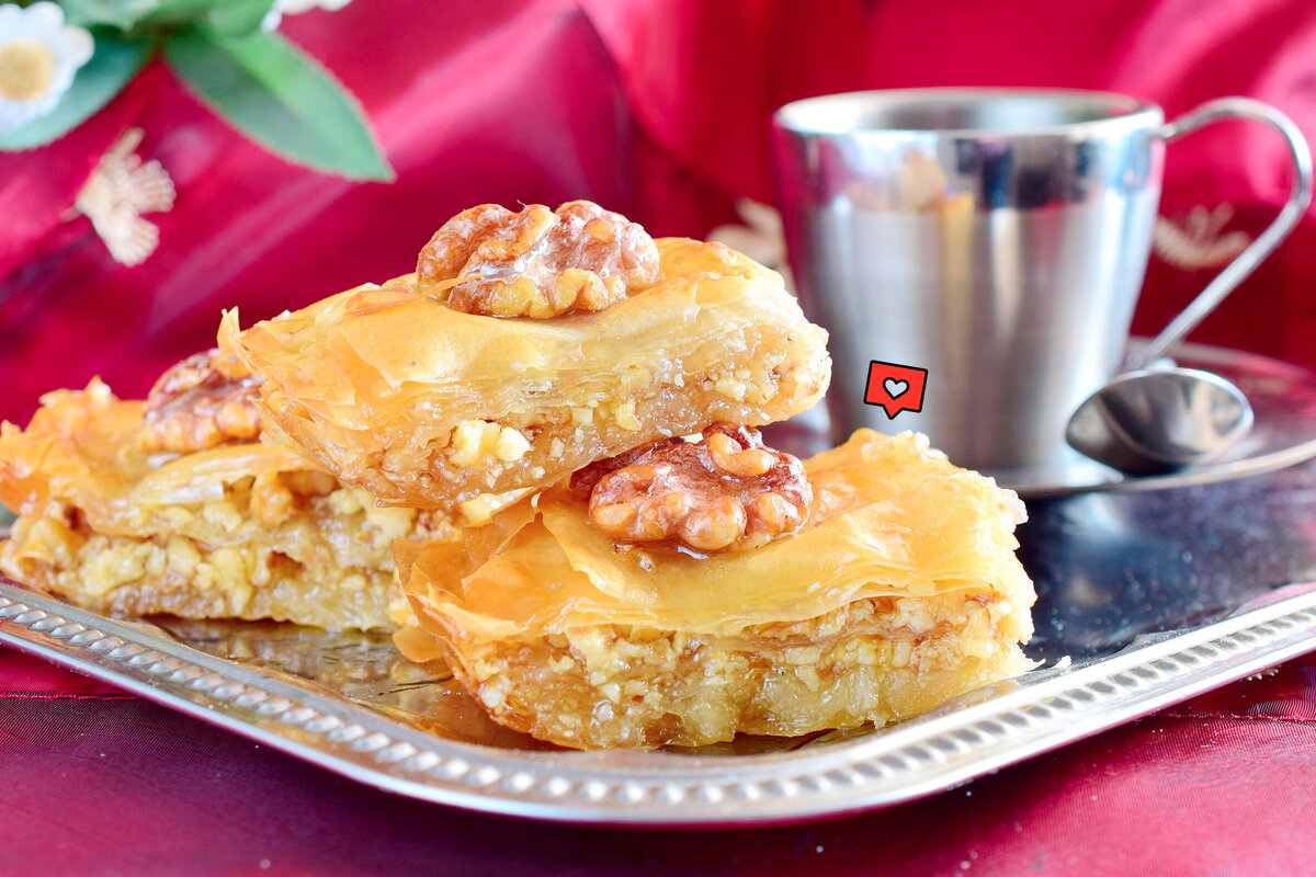     Простой рецепт воздушной греческой пахлавы