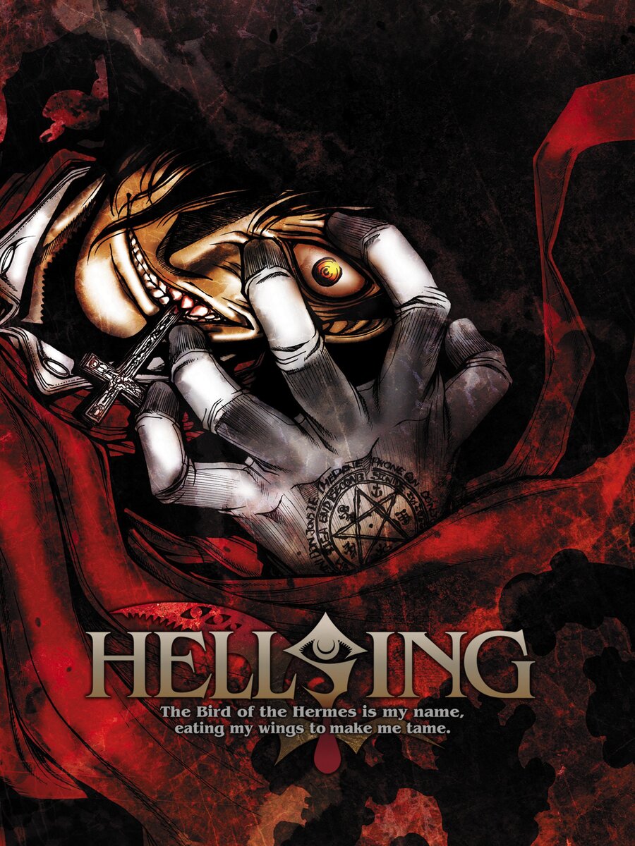 Один из постеров к ОВА-сериалу "Hellsing Ultimate".