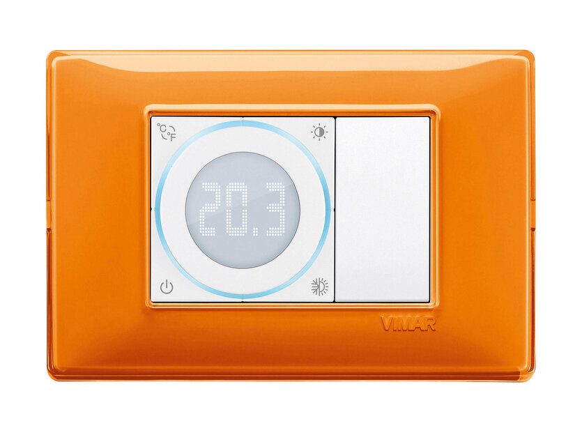 Термостат Wi-Fi Plana Reflex Orange, Vimar.