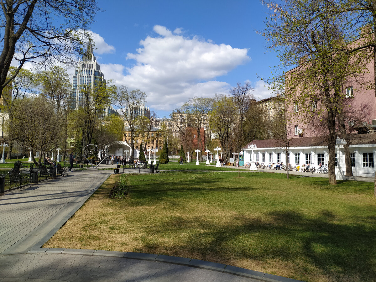 Сад Эрмитаж (фото автора)