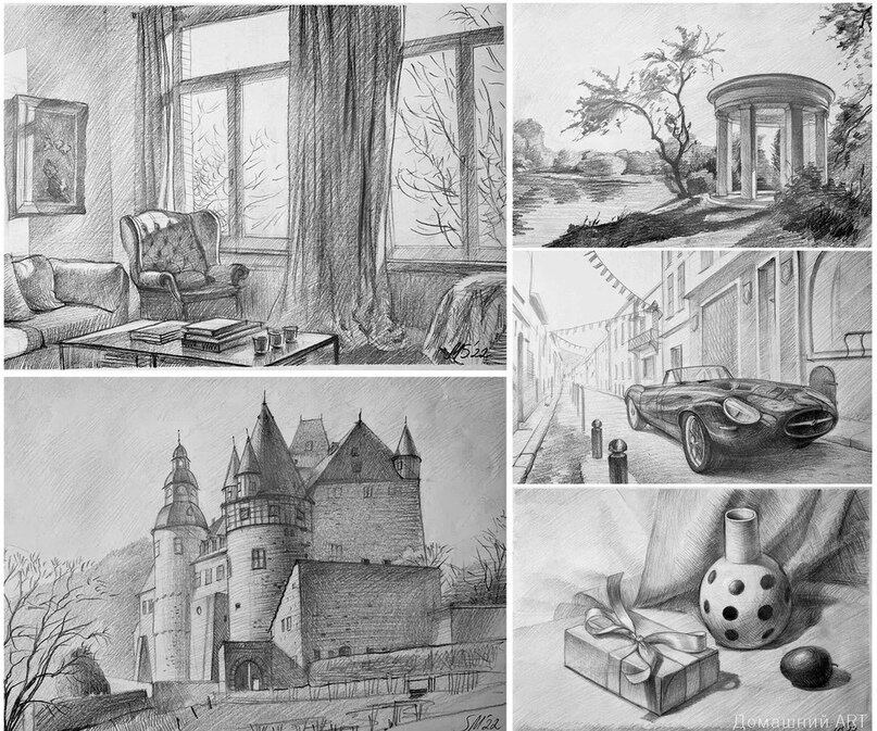 Он-лайн курс по рисованию карандашом для начинающих