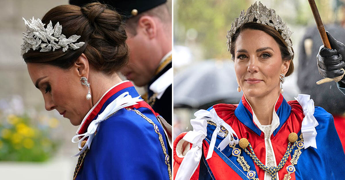 Что случилось с принцессой кейт миддлтон уэльской. Кейт Миддлтон на коронации. Принцесса Кейт на коронации. Кейт Миддлтон на коронации Камиллы.