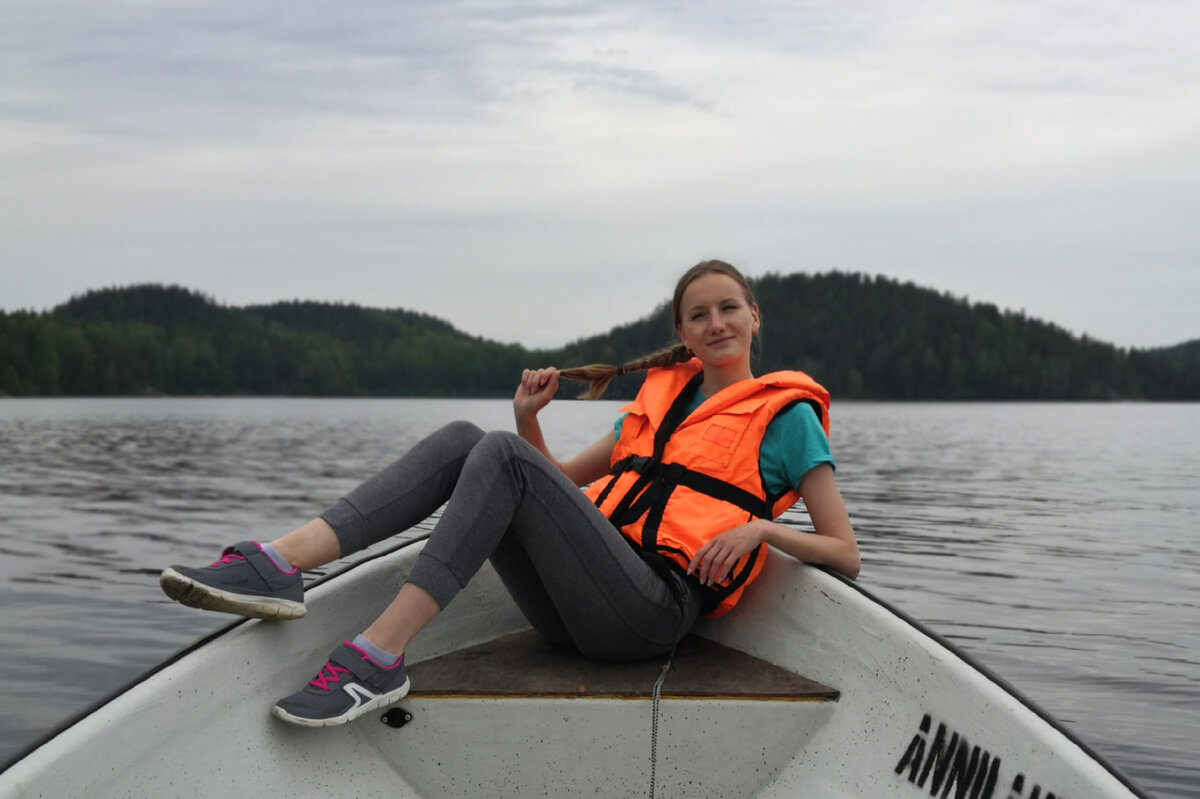 Карелия. Покатушки на лодке по Ладожским шхерам