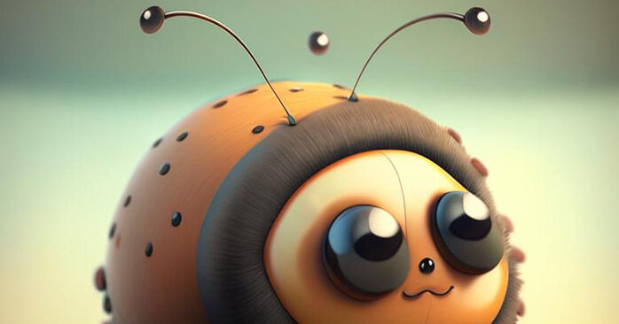 "Мой баг", "Кандинский" 2.1, экран, пиксели, 2023. Фрагмент.