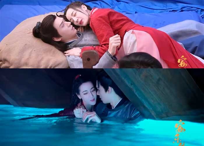 Youku выпустили закадровое видео со съемок дорамы «Легенда об Аньлэ», главные роли в которой сыграли Дильраба и Гун Цзюнь.