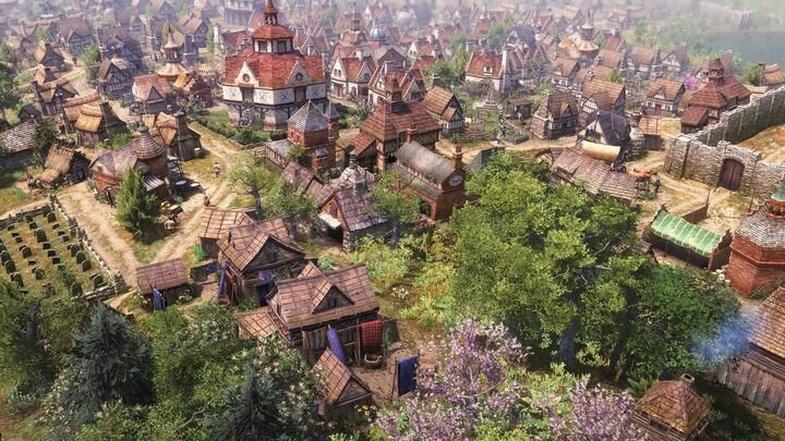 Обновление градостроительного симулятора с выживанием Farthest Frontier, добавляет веру