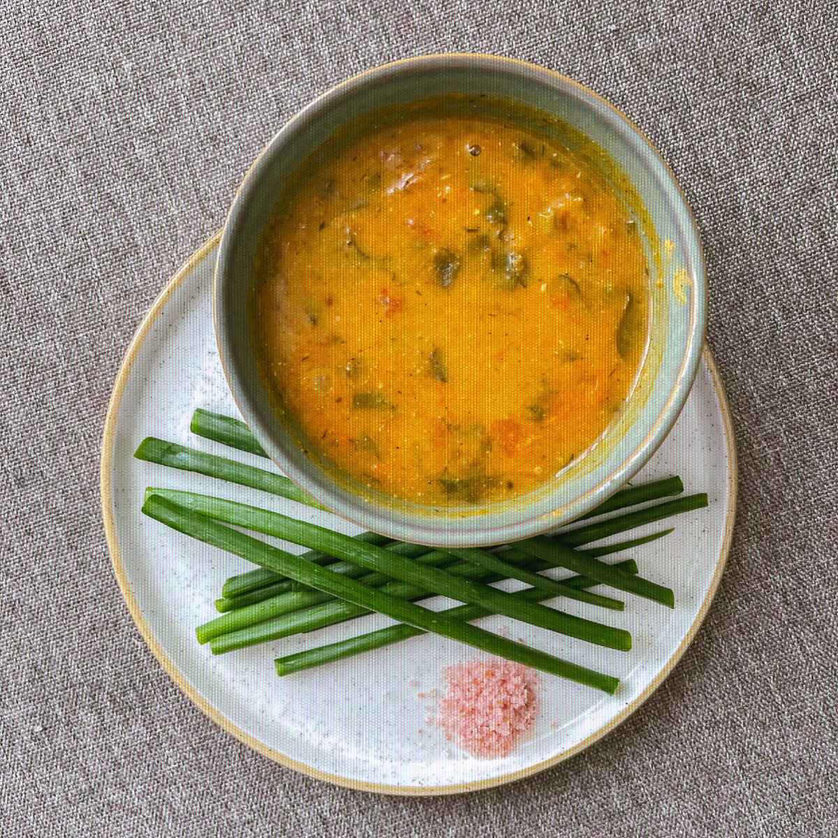 Суп-пюре из чечевицы