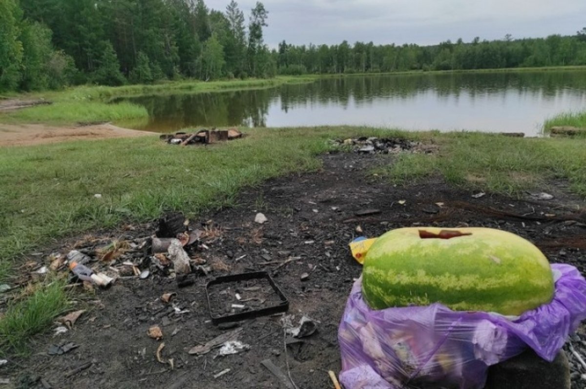    Костровища и контейнеры для мусора хотят оборудовать на Карповских озёрах