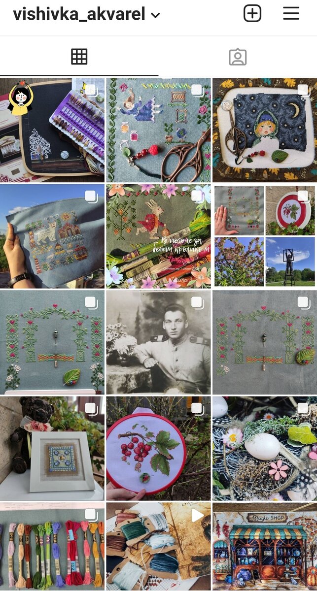 Моя страничка в инстаграмм