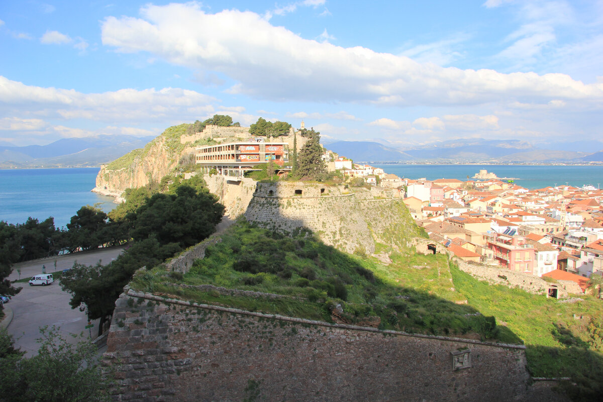 Нафплион. Крепость Акронафплия и Арголический залив 