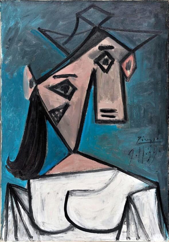 «ГОЛОВА ЖЕНЩИНЫ» ПАБЛО ПИКАССО, 1939