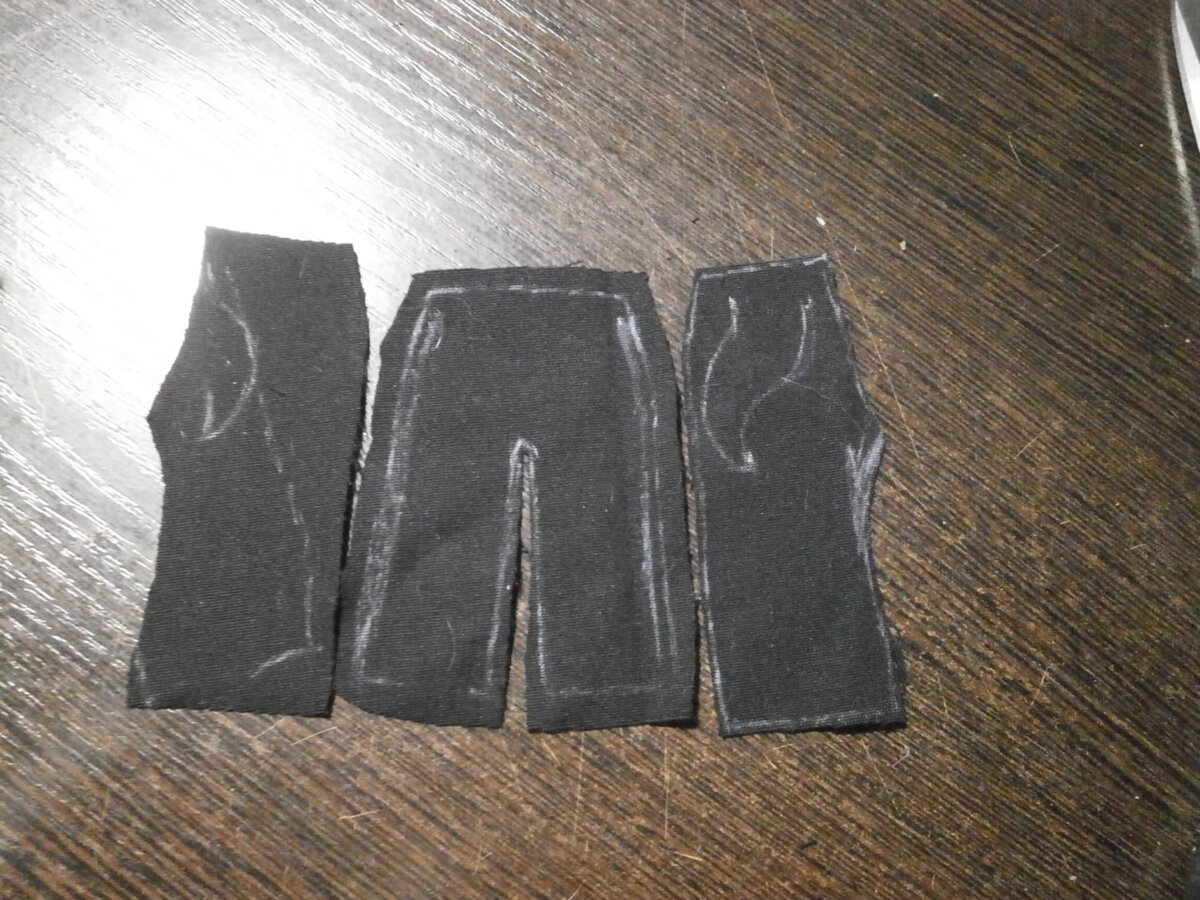 Детали брюк.