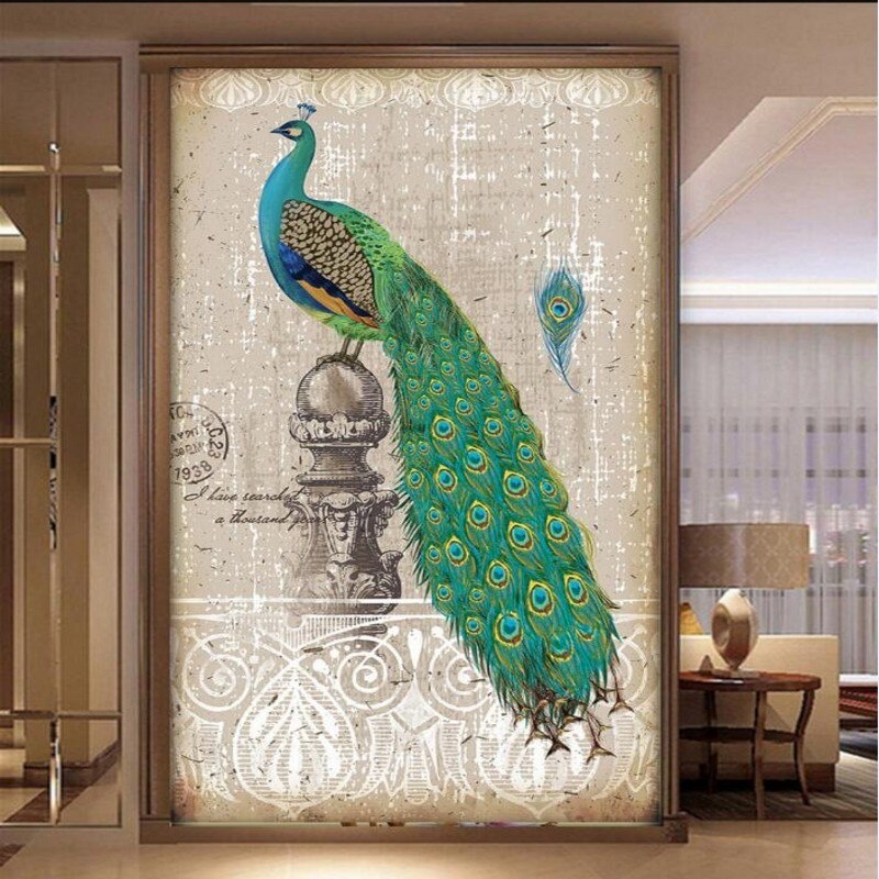 Павлин картина