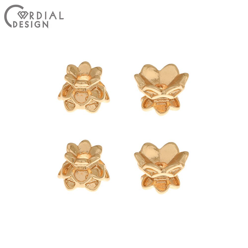 Серьги клевер van cleef золото