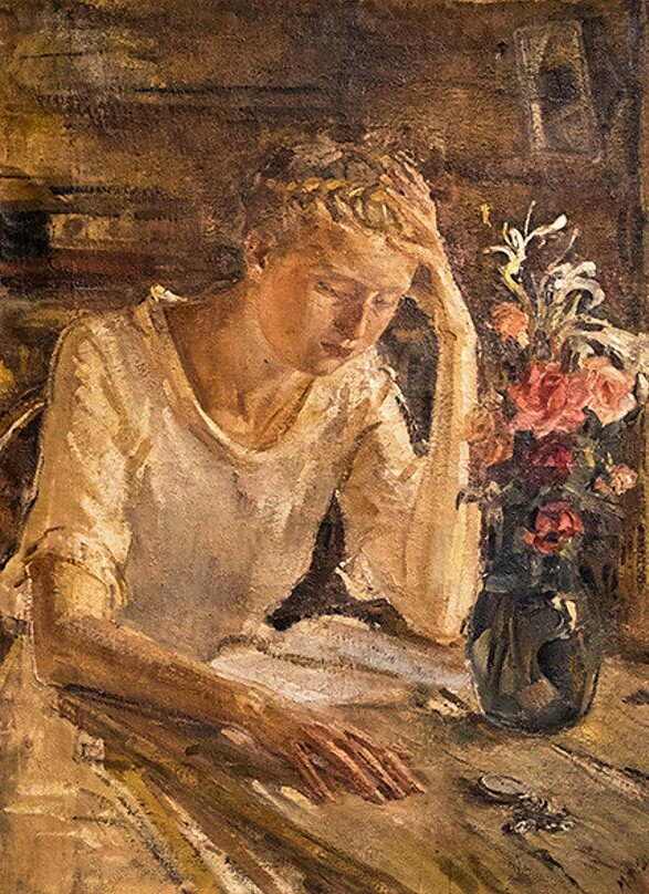 Шемякин М.Ф., «Катя», 1939, холст, масло, частное собрание, Москва