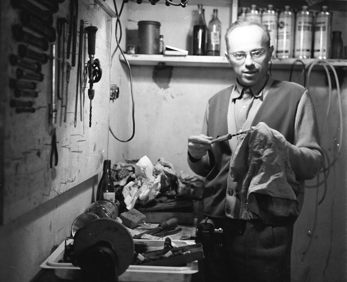 Станислав Лем в молодости