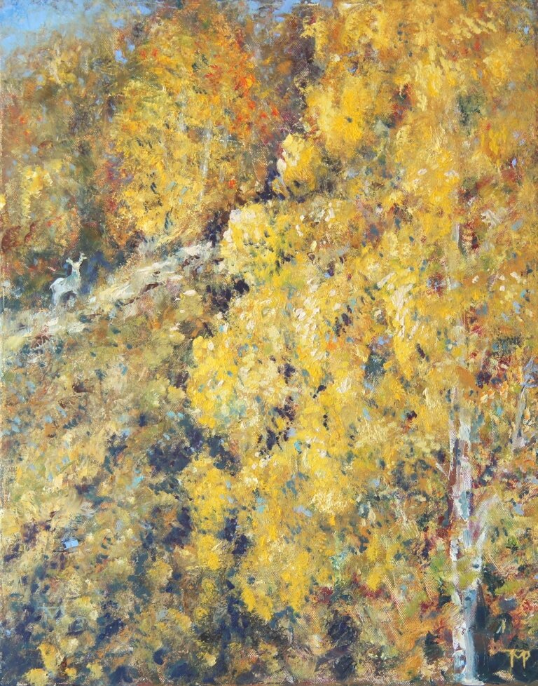 Мари Труа Осень 50 х 40 хм по цене зала фонд Ройзмана аукцион новогодний21 