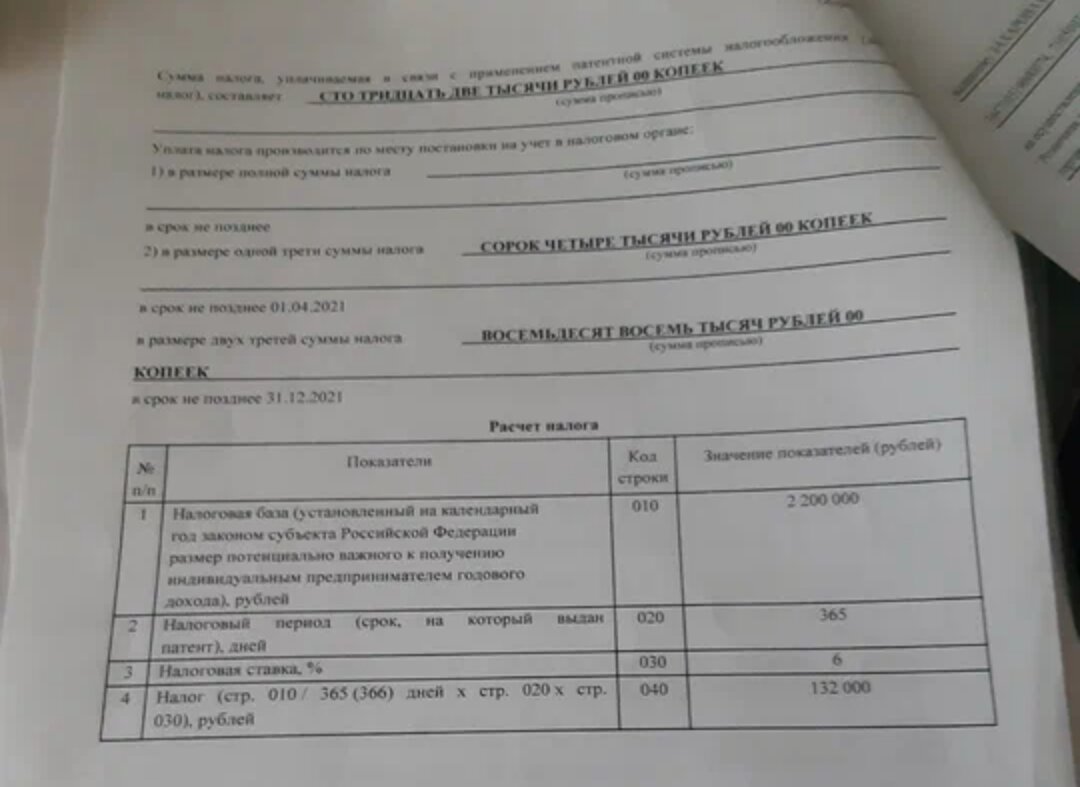 В этот раз беру патент на 6 месяцев. Если в феврале опять введут QR-коды на посещение ТЦ (что очень вероятно), то не представляю как мы будем существовать дальше.