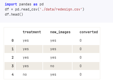 Да, и это все что у нас есть. Три колонки