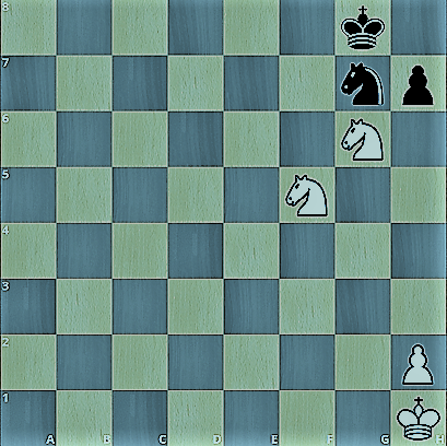 Белые начинают. Мат в 1 ход.