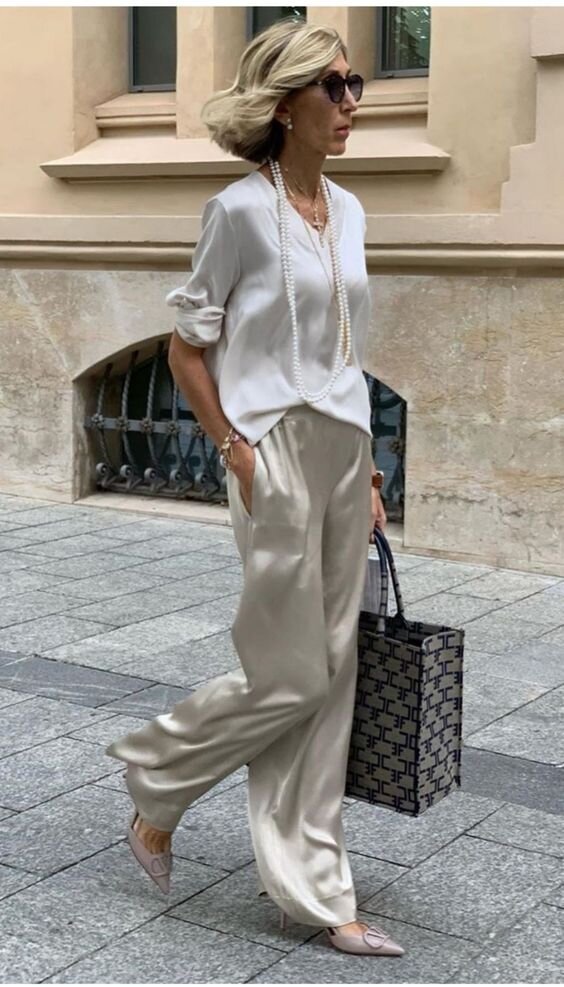 Этот приём работает с нитками разной длины и разного цвета.