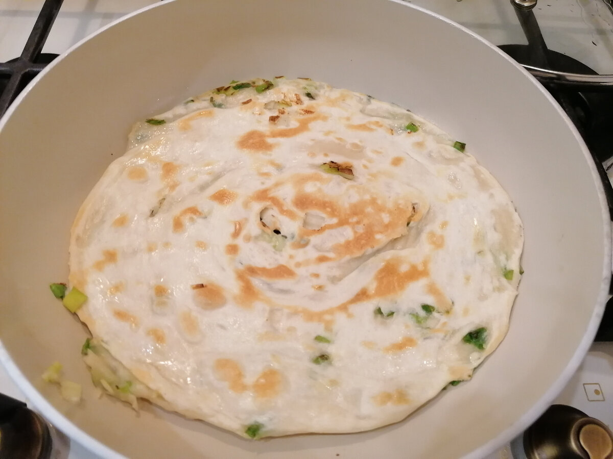 Фото автора. Вкусная лепешечка