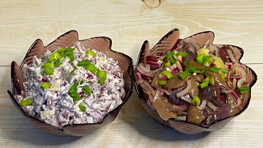 Два рецепта подачи солёных грибов -на любой вкус