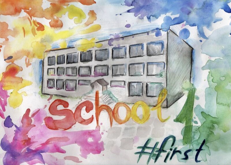 Первая школа глазами Лидии Курицыной