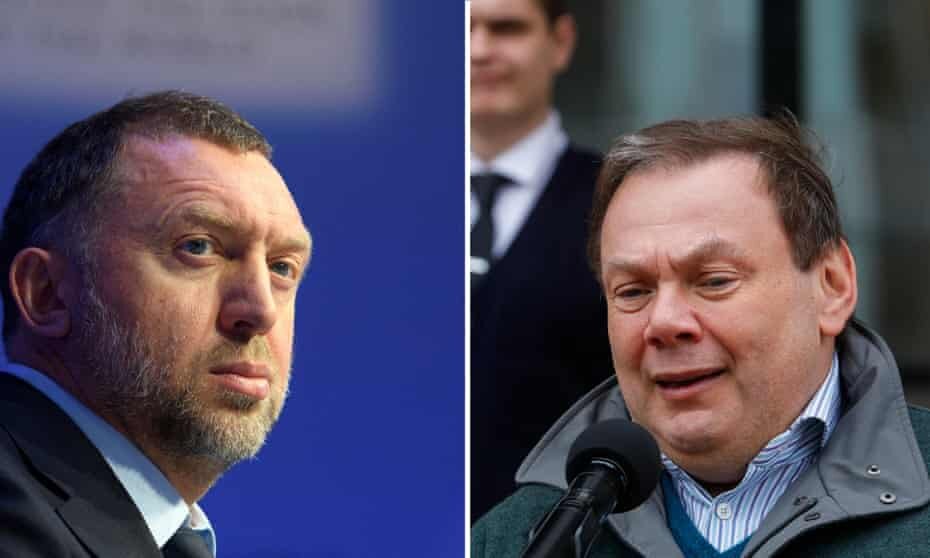 Олег Дерипаска и Михаил Фридман
